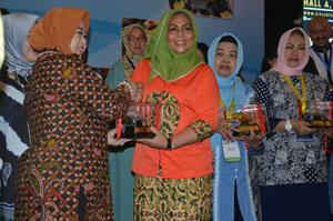 TP PKK Siak Terima Penghargaan Gemar Makan Ikan